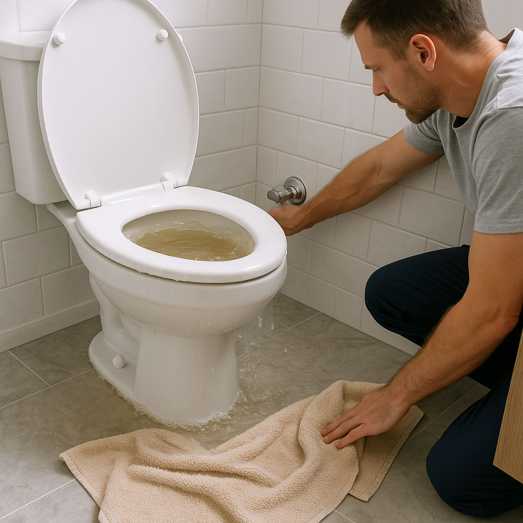 vater atascado desbordado
