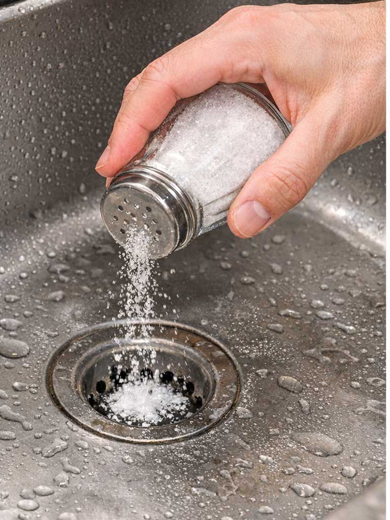 ¿Funciona echar sal por el desagüe? Lo que realmente debes saber 1 echar sal por desagüe