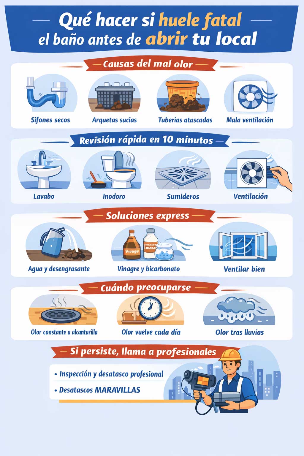 Qué hacer si huele fatal el baño antes de abrir tu local 2 huele fatal el baño